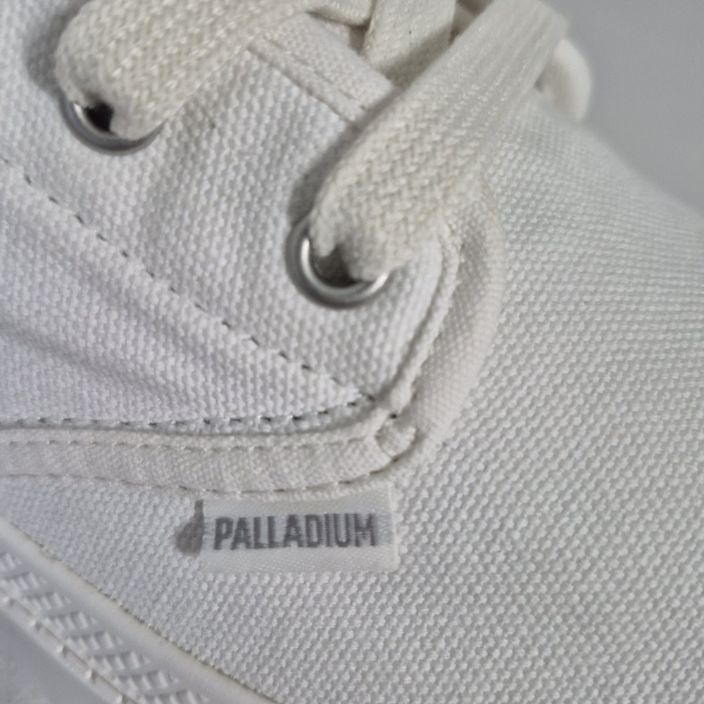 Palladium Pampa HI Boots Womens 9 Med Star White Pampa HI Top Lace Up New in Box - Picture 4 of 9
